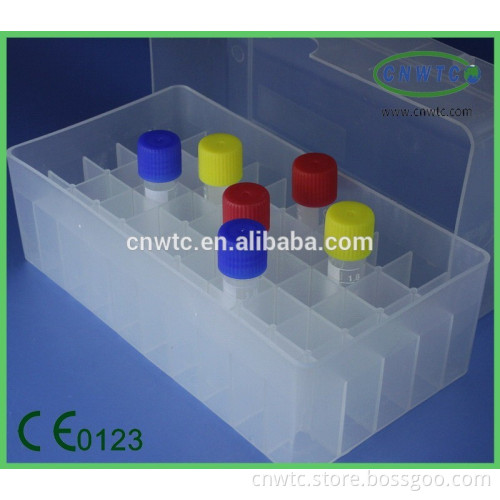 Plastic Cryovial Tube Box